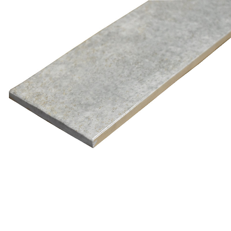 3x12 Glossy Ceramic Subway Wall Tile – Handmade Artisan Look for Kitchen Backsplash, Shower & Bathroom, Silver
