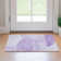 Premium Machine Washable Prisco Purple Rug
