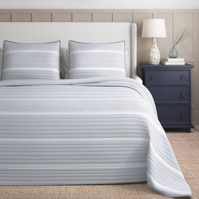Niari Yarn Dye Stripe Cotton Striped Quilt