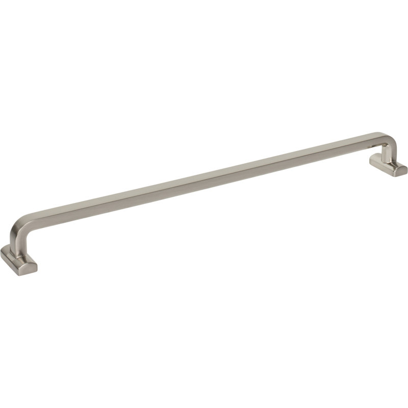 Harrison Bar Pull, Brushed Satin Nickel, 12" Center to Center
