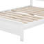 Lit Pinewood avec tête et pied de lit à grand panneau, lumières DEL, station de charge USB-133417111