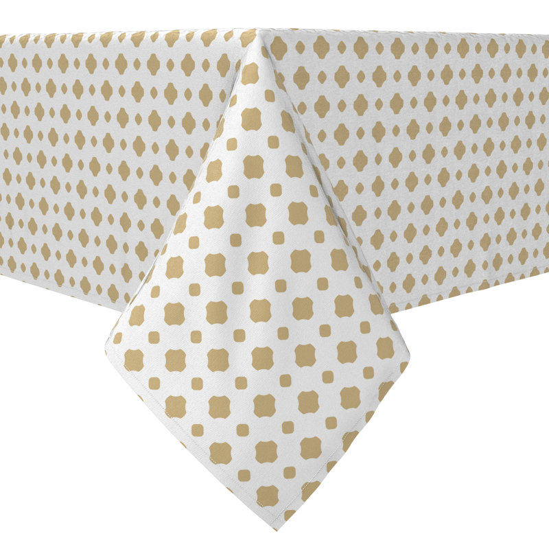 Fabric Textile Products, Inc. Rectangular Tablecloth, 100% Cotton, 60X120", Subtle Pattern