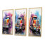 «Semi Truck Speed Demon», 3 pièces sur toile-436783274-436783275