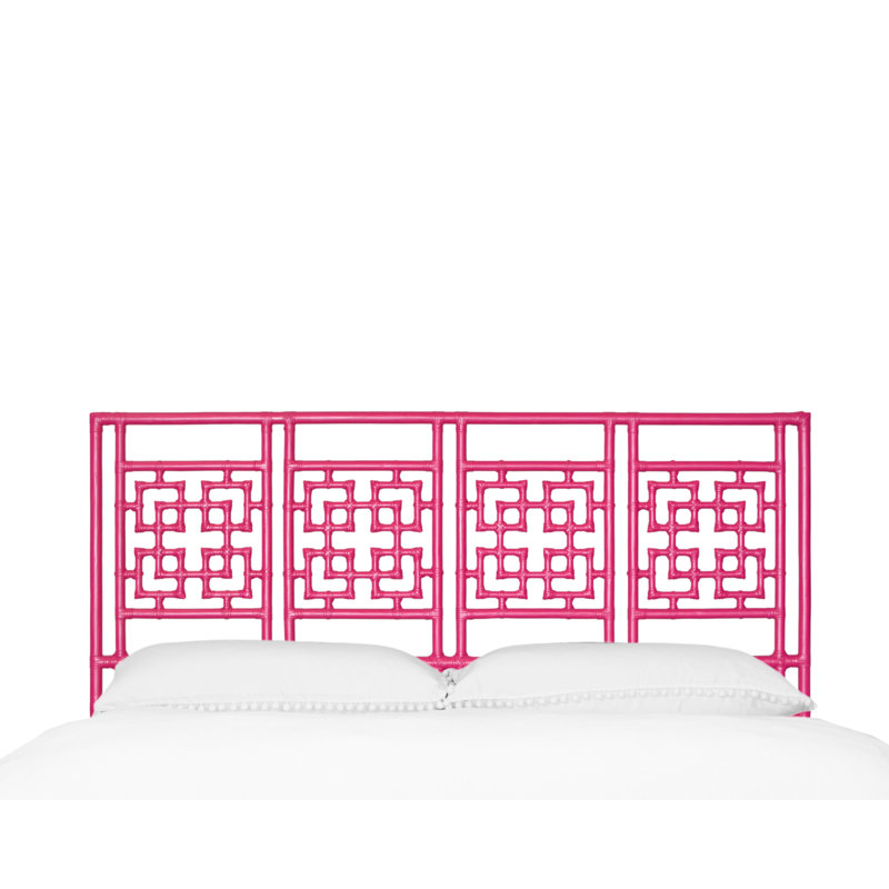 Palm Springs Open-Frame Headboard, Hot Pink, King