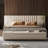 Myna Leather Match Upholstered Storage Bench-2079421443