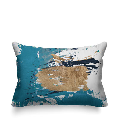 Coussin lombaire intérieur / extérieur abstrait Sarian