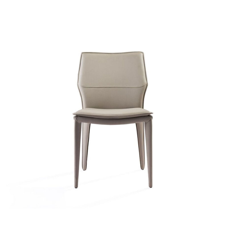Jahmar 17'' H Upholstered Side Chair, Light Gray, 1