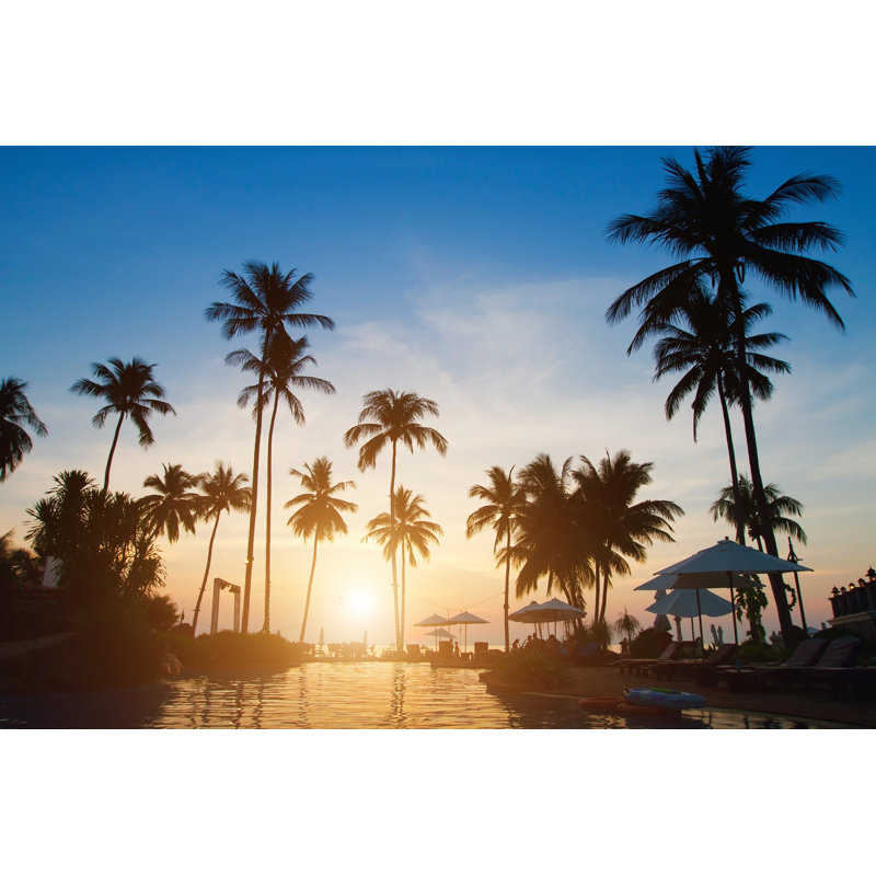 Beach Travel by Anyaberkut - Wrapped Canvas Print, 30cm H x 46cm W x 3.8cm D