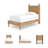 Hadari Twin Panel Bed-123100751