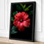 Glowing Hibiscus Botanical - Wrapped Canvas-72729090-72729340