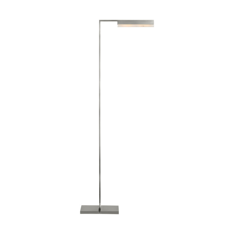 Linea LED Floor Lamp, Antique Nickel