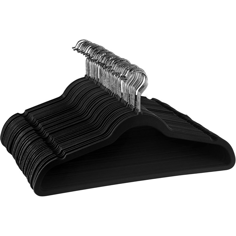 Cintre 50 pièces Elama Home, Noir