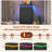 5 Drawers Dresser, Modern Tall Dresser With Led Light And Power Outlet-344158979