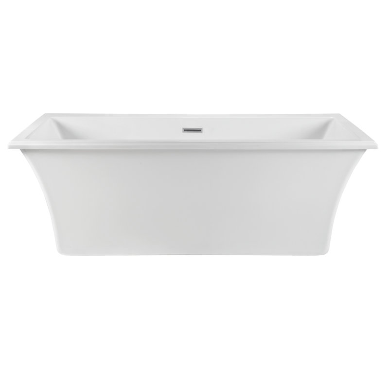 Baignoire autoportante MTI Solutions, Blanc