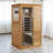 Far Infrared Sauna with 2 Bluetooth Speakers and 1 LED Reading Light for Indoor Use-107560283-92914341