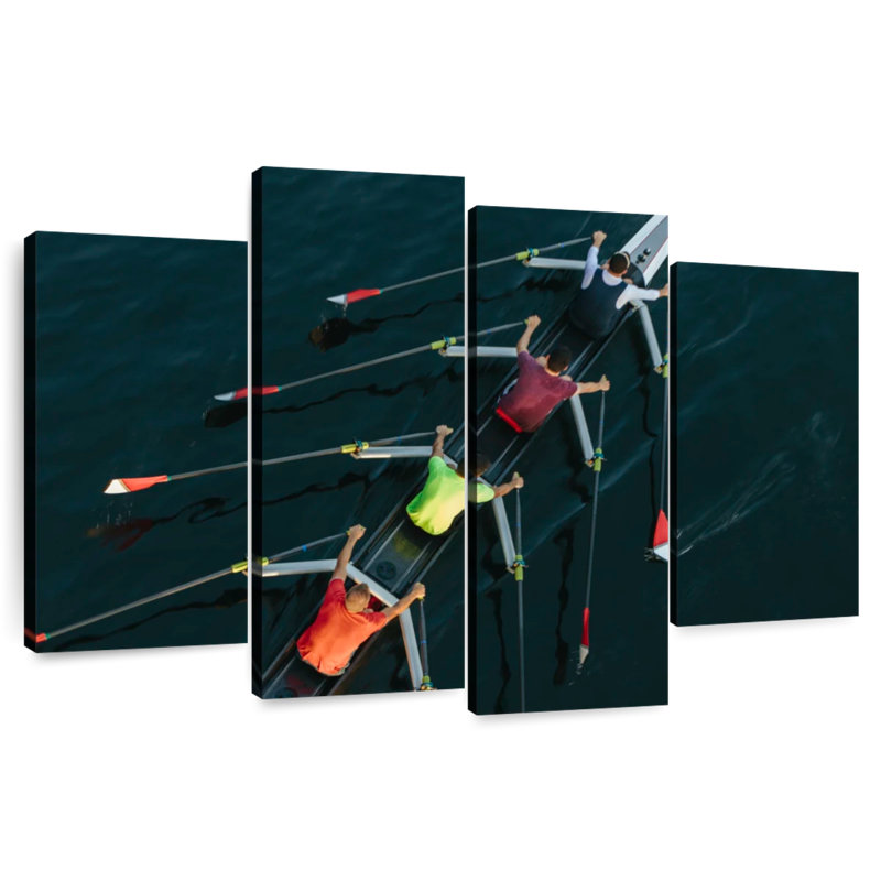 Senne Rowing Crew, 22" H x 36" W