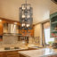 12-Light Dimmable Lantern Long Staircase Chandelier