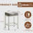 24” Counter Height Bar Stools, Kitchen Counter Saddle Barstools For Pub, Bar, Dining Room-1614661433-1642100682