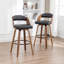 Swivel Yes Upholstered Faux Leather Bar Stool-772427368-772427364