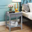 Losh 47cm W Manufactured Wood Bedside Table-1262955265