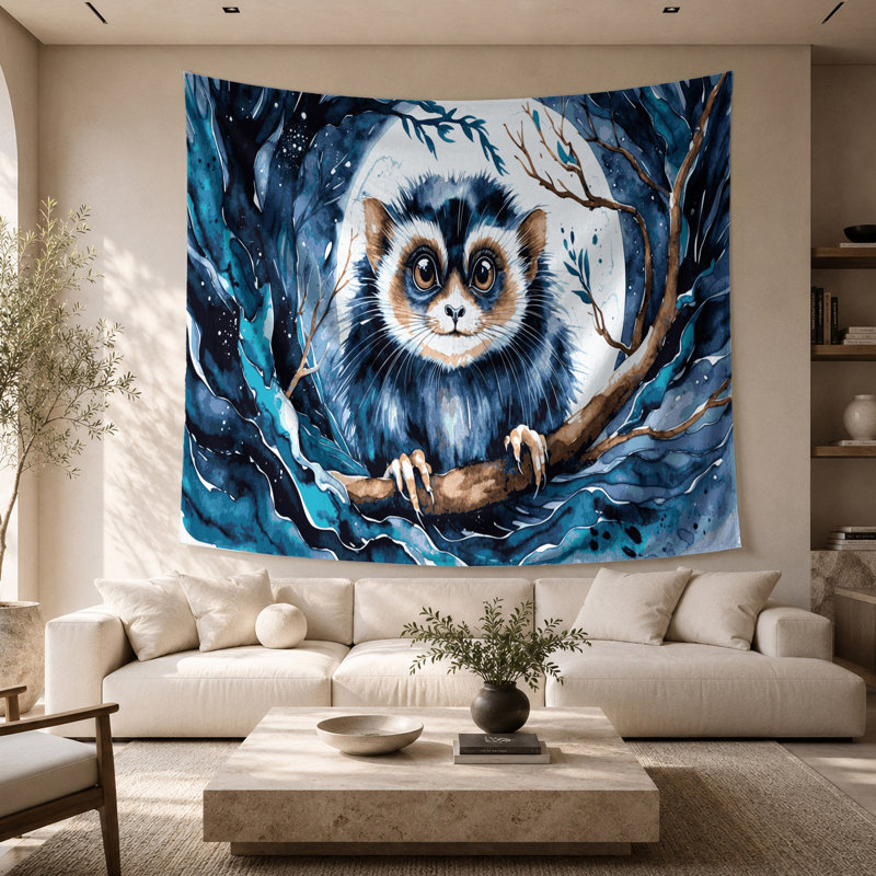 Tapisserie murale Wildlife, 68 po x 80 po