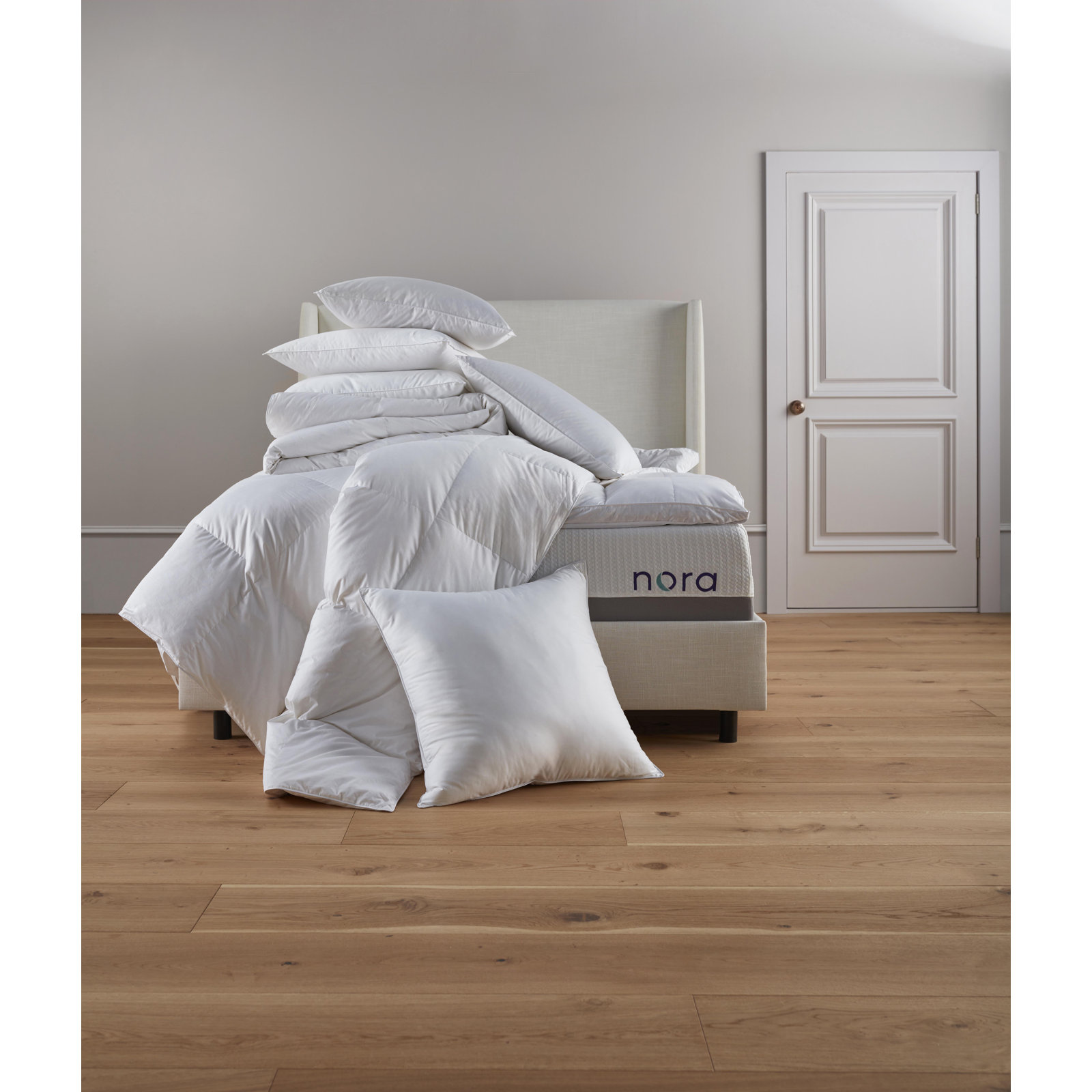 Nadel Medium Memory Foam Cooling Pillow, King