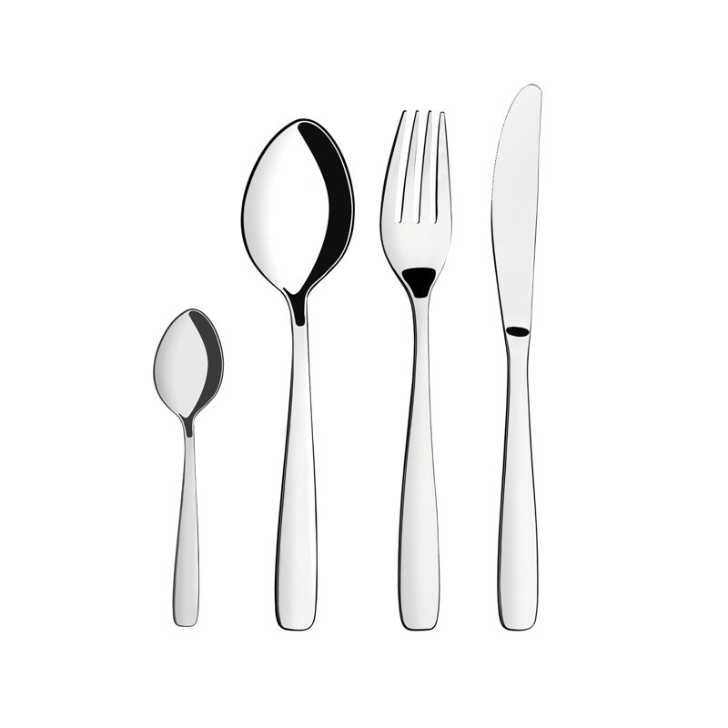 Tramontina Stainless Steel 24 Pcs. Cutlery Set in a Tray
