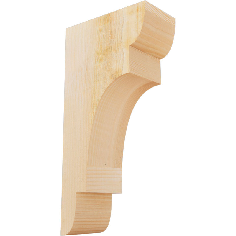 New Brighton Corbel, H 24 po x l 6 po x P 12 po, Sapin de Douglas, Sciage brut