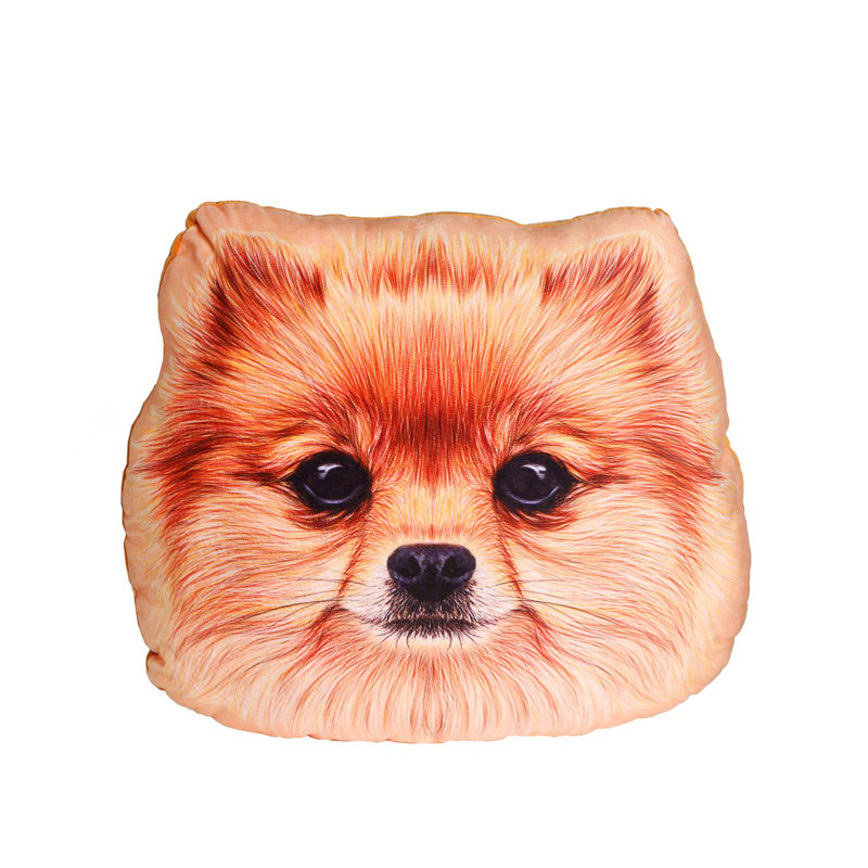 Throw Pillow, Pomeranian