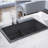 Quartz Classic 33" x 22" x 10" Double Basin Drop-In Kitchen Sink-17883127