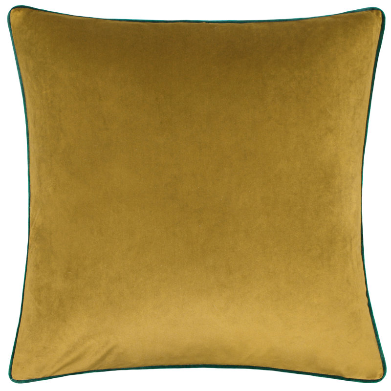 Square Cushion, Dark Yellow