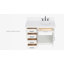 Meuble-lavabo simple en bois massif 42 po Tidworth avec plateau en quartz Carrara de 1,5 po-626085669-668100339-668100340