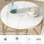 Table de bout ronde pour le salon