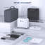 Portable O₂ concentrator: 7 settings, 90%+ purity, rechargeable + 3 power sources, for home & travel.