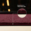 Ensemble de tapis intérieur / extérieur en polyester touffeté à la machine couleur marron Lamorteau-250569852