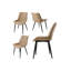 45cm H Side Chair in Brown