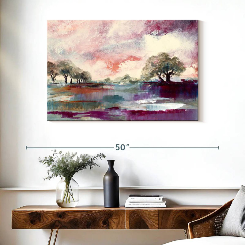 Rusty Sunset, 26" H x 39" W