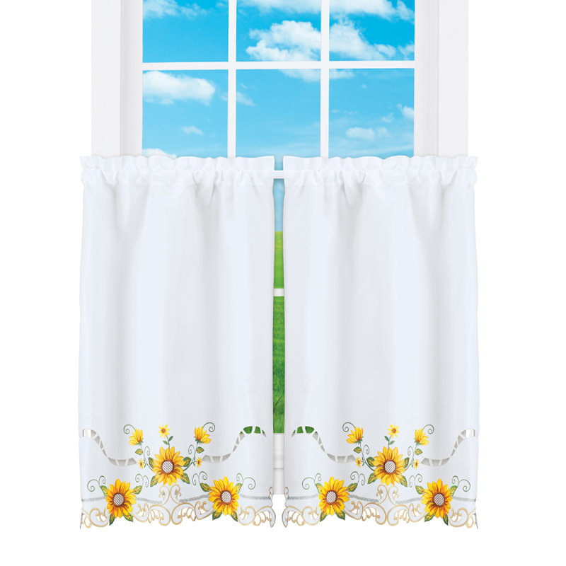Ayobola Floral Tailored Cafe Curtain