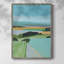 «Bright Coloured Countryside III», reproduction encadrée - bois massif-1493928120