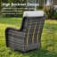 Swivel and sliding wicker patio chairs-2117509975-2117509931