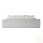 Très grand canapé modulaire incurvé à l'avant, canapé Boucle 3 places en forme de nuage avec mousse à haute résilience, facile à déplacer et à expédier, canapé surdimensionné moderne pour le salon-129405669-129405670