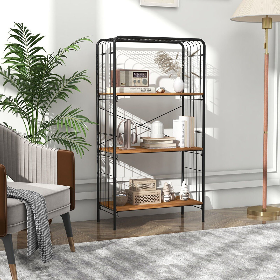 111cm H x 60cm W Metal Standard Bookcase