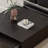 Italian minimalist square coffee table