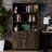 Dazani 70"H Wood Bookcase with Drawers and Cabinet