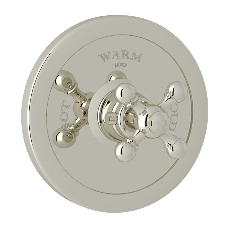 Arcana Shower Wall Trim, Polished Nickel