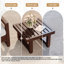 Table d'appoint d'extérieur en bois massif-1793927332
