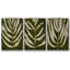 Organic Bloom I, ensemble de 3 toiles encadrées-97709137-97709133