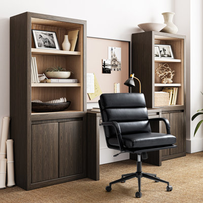  Anagrace Mid-Century Modern 2-Piece Desk Office Chair Set