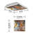 Astronomy Square Fixture Component Ceiling Light