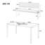 Bekelja 6 - Person Patio Dining Set Rectangular Table with Cushions Included
